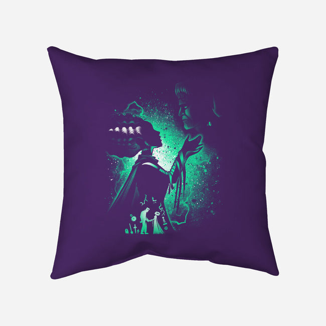 Monster Bride-none removable cover w insert throw pillow-alemaglia