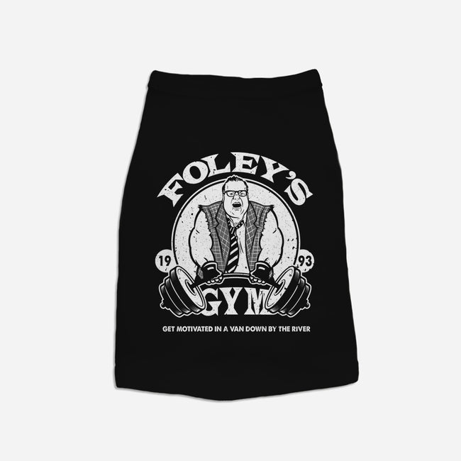 Foley's Gym-dog basic pet tank-CoD Designs