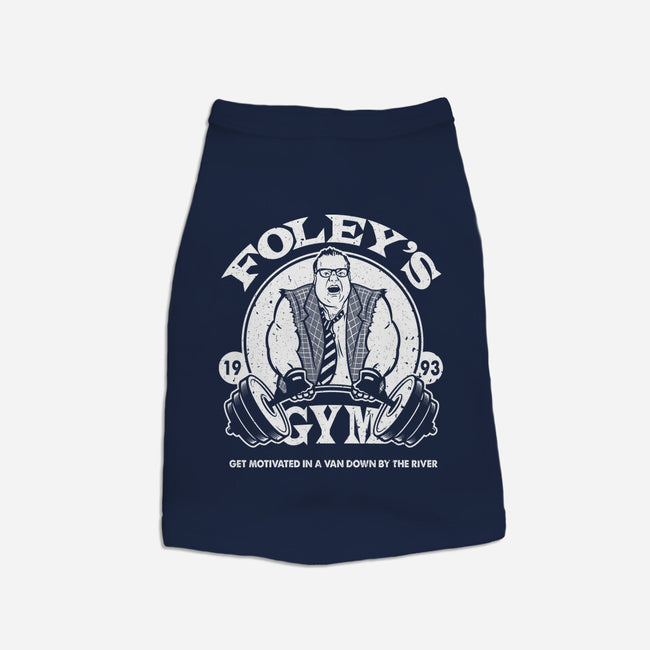 Foley's Gym-dog basic pet tank-CoD Designs