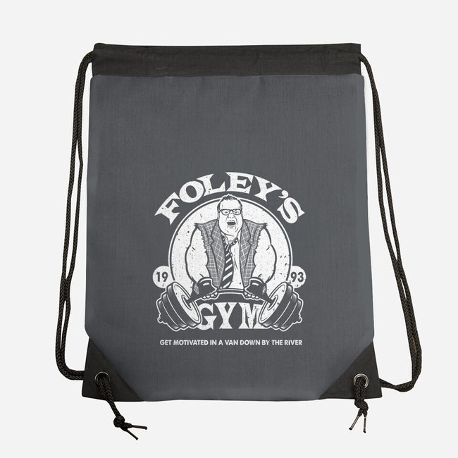 Foley's Gym-none drawstring bag-CoD Designs