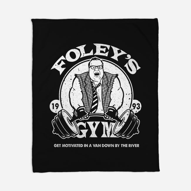 Foley's Gym-none fleece blanket-CoD Designs