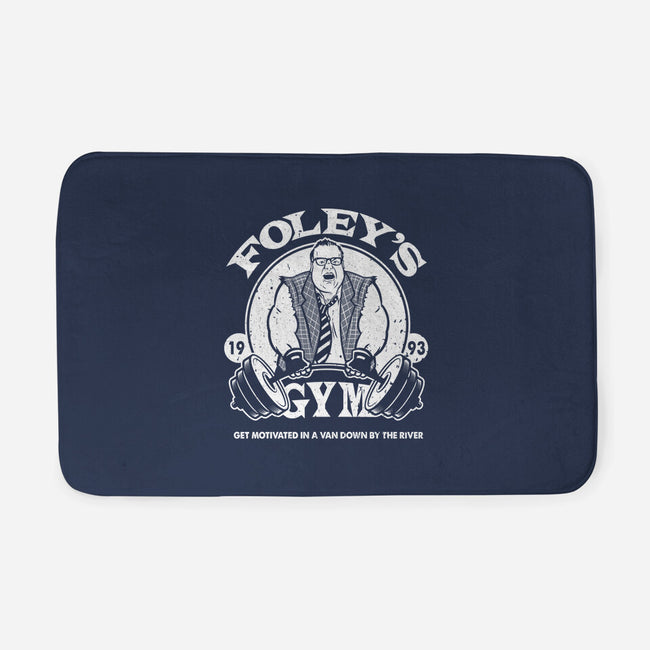 Foley's Gym-none memory foam bath mat-CoD Designs