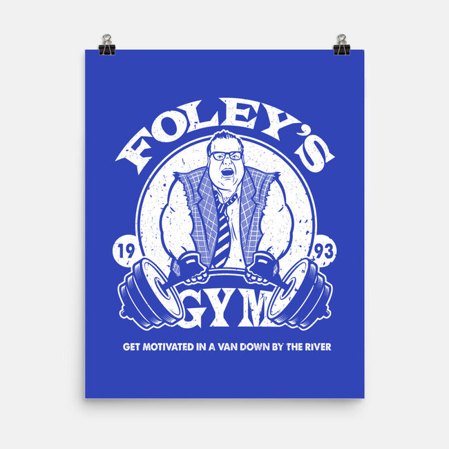 Foley's Gym-none matte poster-CoD Designs