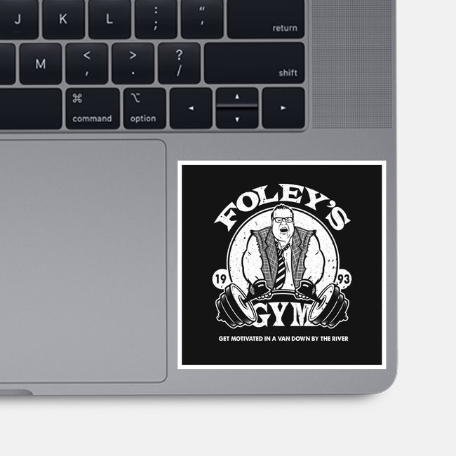 Foley's Gym-none glossy sticker-CoD Designs