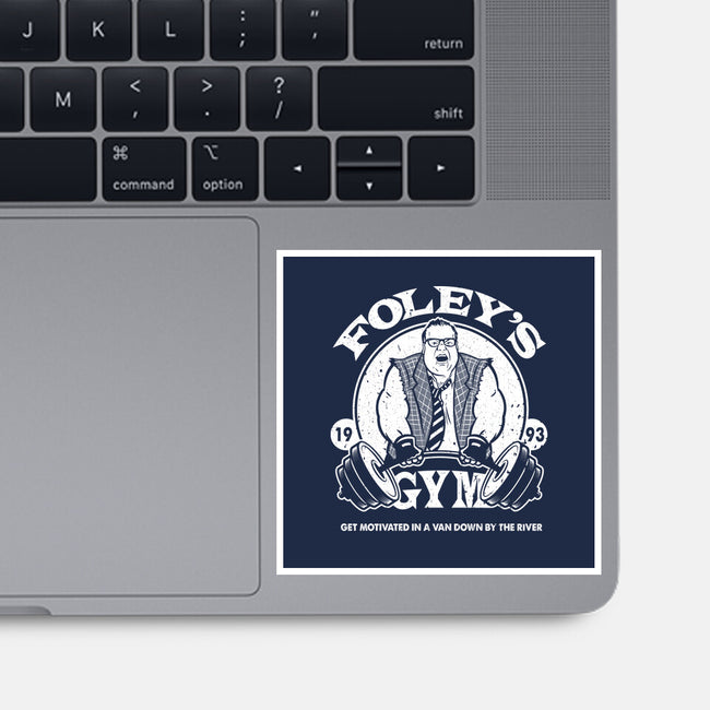 Foley's Gym-none glossy sticker-CoD Designs