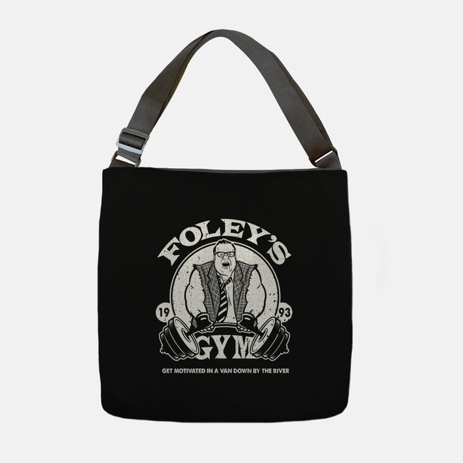 Foley's Gym-none adjustable tote-CoD Designs