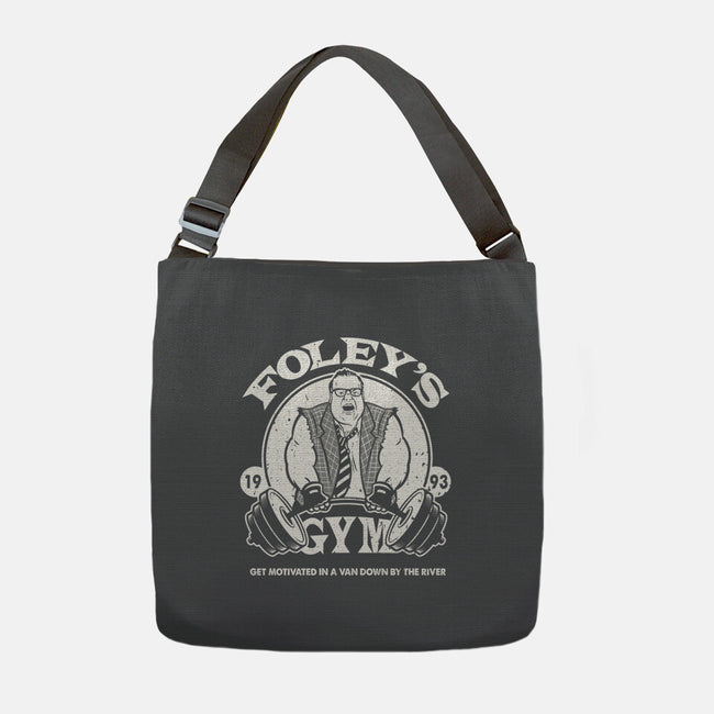 Foley's Gym-none adjustable tote-CoD Designs