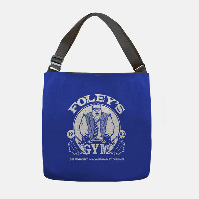 Foley's Gym-none adjustable tote-CoD Designs