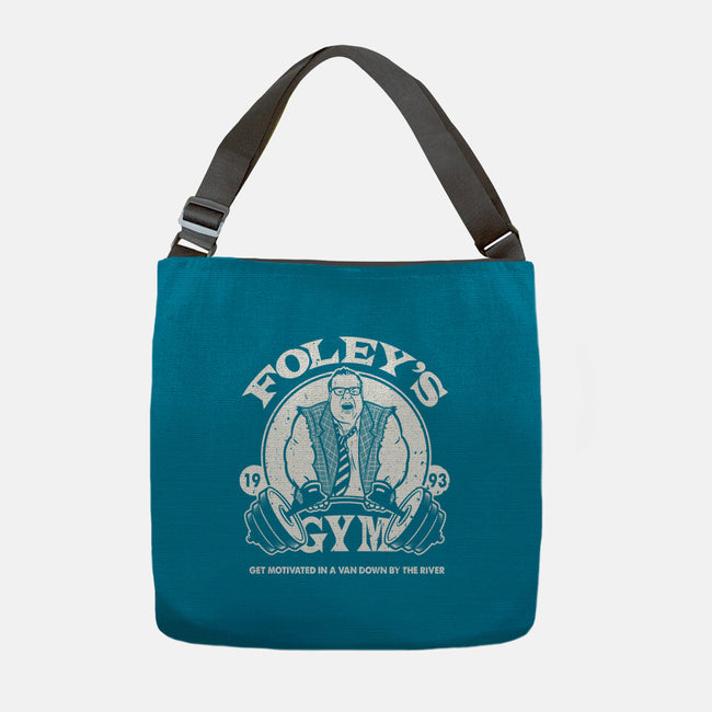 Foley's Gym-none adjustable tote-CoD Designs