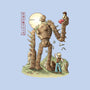 The Robot In The Sky-none drawstring bag-saqman