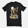 The Robot In The Sky-mens basic tee-saqman