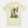 The Robot In The Sky-womens basic tee-saqman