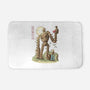 The Robot In The Sky-none memory foam bath mat-saqman