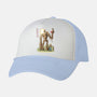 The Robot In The Sky-unisex trucker hat-saqman