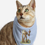 The Robot In The Sky-cat bandana pet collar-saqman