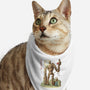 The Robot In The Sky-cat bandana pet collar-saqman