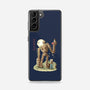 The Robot In The Sky-samsung snap phone case-saqman