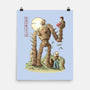 The Robot In The Sky-none matte poster-saqman