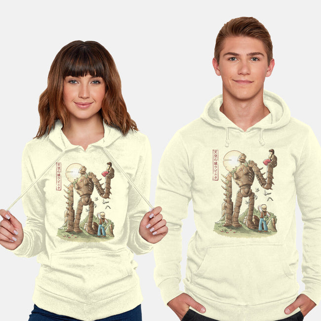 The Robot In The Sky-unisex pullover sweatshirt-saqman