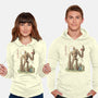 The Robot In The Sky-unisex pullover sweatshirt-saqman