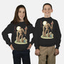 The Robot In The Sky-youth crew neck sweatshirt-saqman