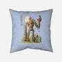 The Robot In The Sky-none removable cover w insert throw pillow-saqman