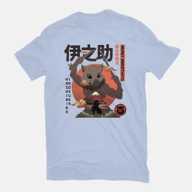 Beast Breathing-womens basic tee-hirolabs