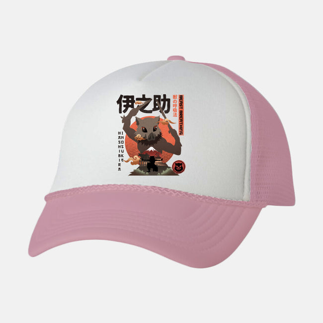 Beast Breathing-unisex trucker hat-hirolabs