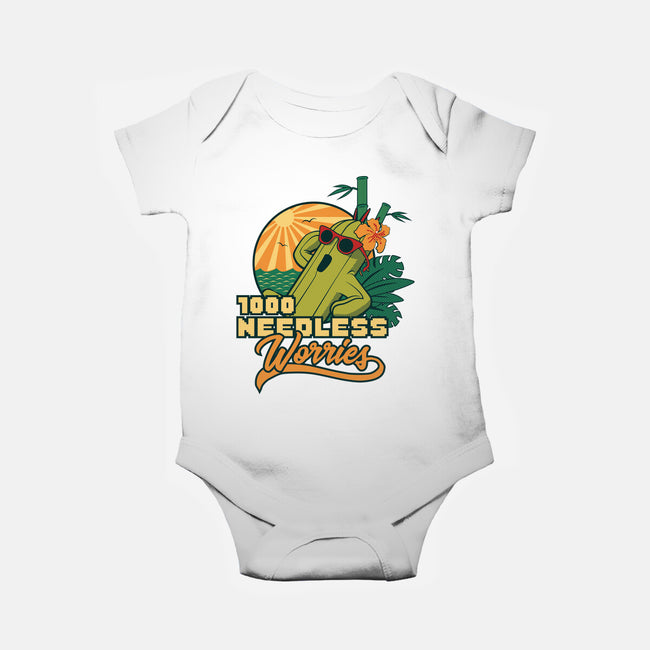 1000 Needless Worries-baby basic onesie-Sergester