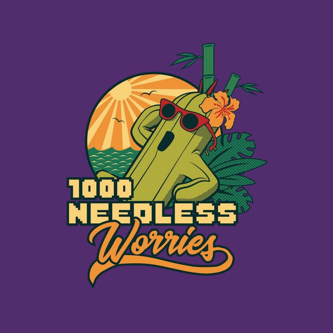 1000 Needless Worries-unisex zip-up sweatshirt-Sergester