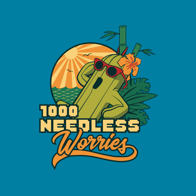 1000 Needless Worries-womens fitted tee-Sergester