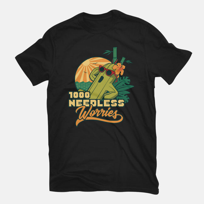 1000 Needless Worries-unisex basic tee-Sergester