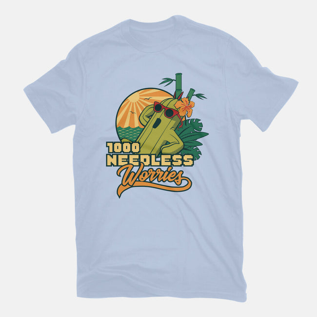 1000 Needless Worries-mens premium tee-Sergester
