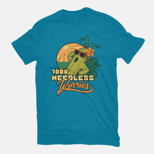1000 Needless Worries-mens premium tee-Sergester
