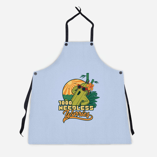 1000 Needless Worries-unisex kitchen apron-Sergester