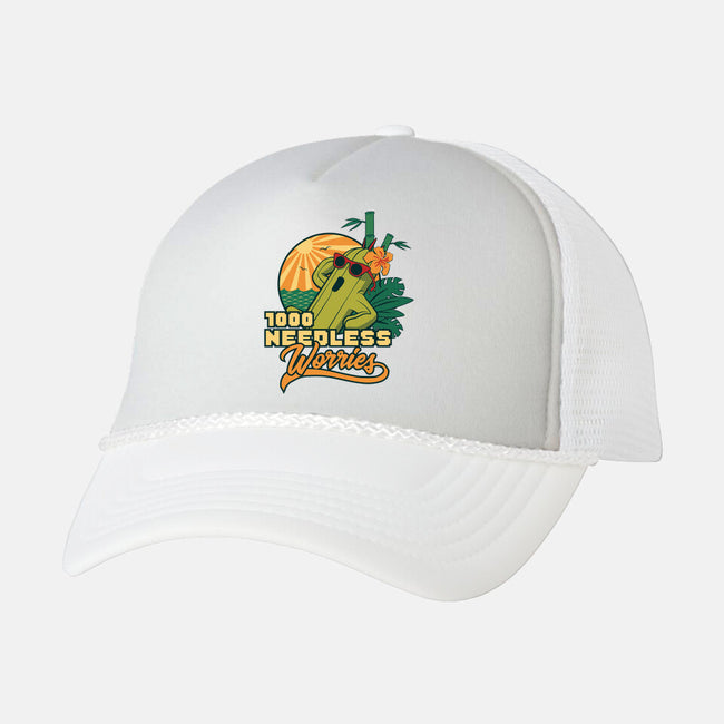 1000 Needless Worries-unisex trucker hat-Sergester
