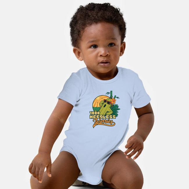 1000 Needless Worries-baby basic onesie-Sergester