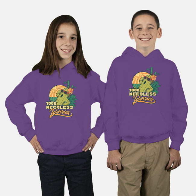 1000 Needless Worries-youth pullover sweatshirt-Sergester