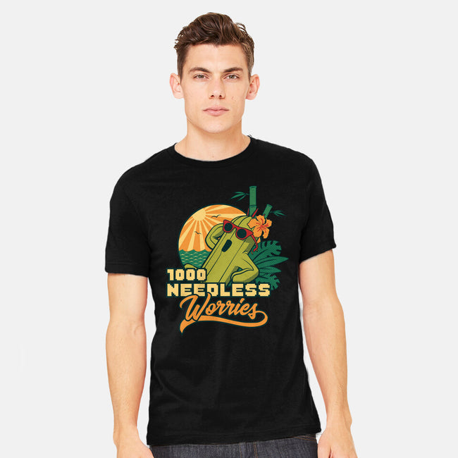 1000 Needless Worries-mens heavyweight tee-Sergester