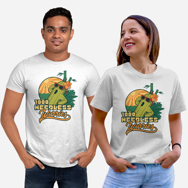 1000 Needless Worries-unisex basic tee-Sergester