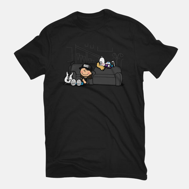 Peanuts World-mens heavyweight tee-Boggs Nicolas