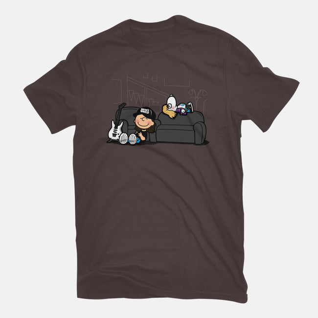 Peanuts World-mens heavyweight tee-Boggs Nicolas