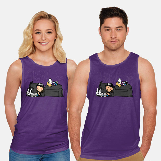 Peanuts World-unisex basic tank-Boggs Nicolas