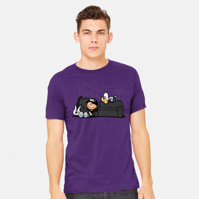 Peanuts World-mens heavyweight tee-Boggs Nicolas
