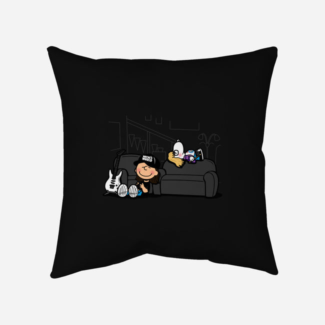 Peanuts World-none removable cover w insert throw pillow-Boggs Nicolas
