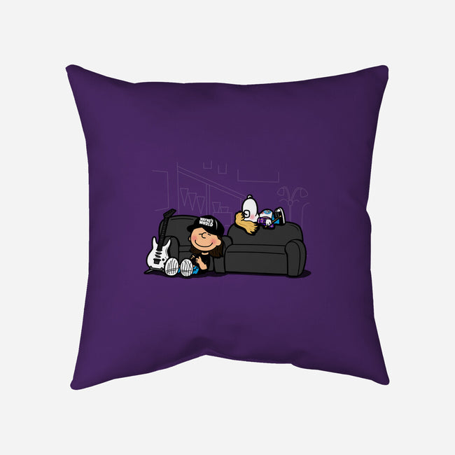 Peanuts World-none removable cover w insert throw pillow-Boggs Nicolas