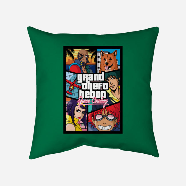 GTB Space Cowboy-none non-removable cover w insert throw pillow-Pop Ramen