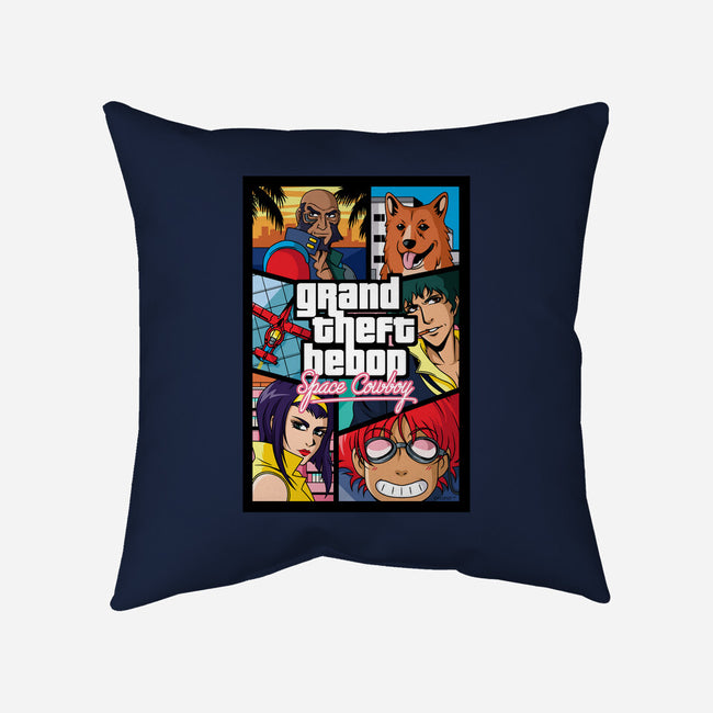 GTB Space Cowboy-none removable cover w insert throw pillow-Pop Ramen