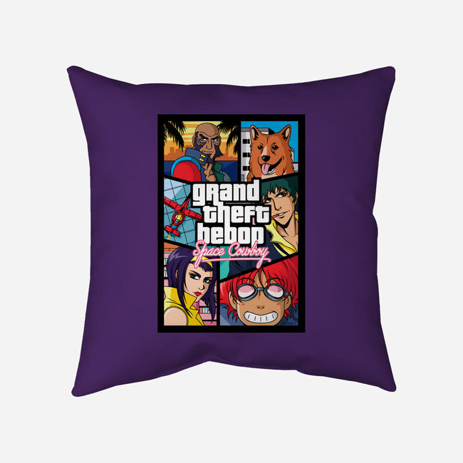 GTB Space Cowboy-none removable cover w insert throw pillow-Pop Ramen