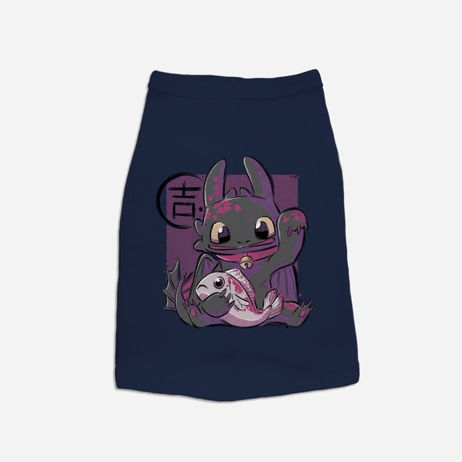 Maneki Toothless-dog basic pet tank-xMorfina
